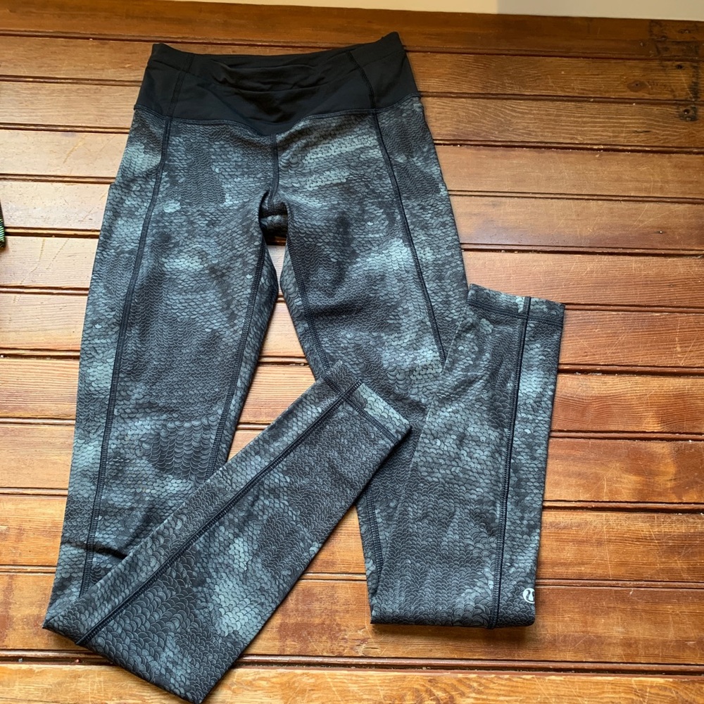 Lululemon Snakeskin Printed Leggings